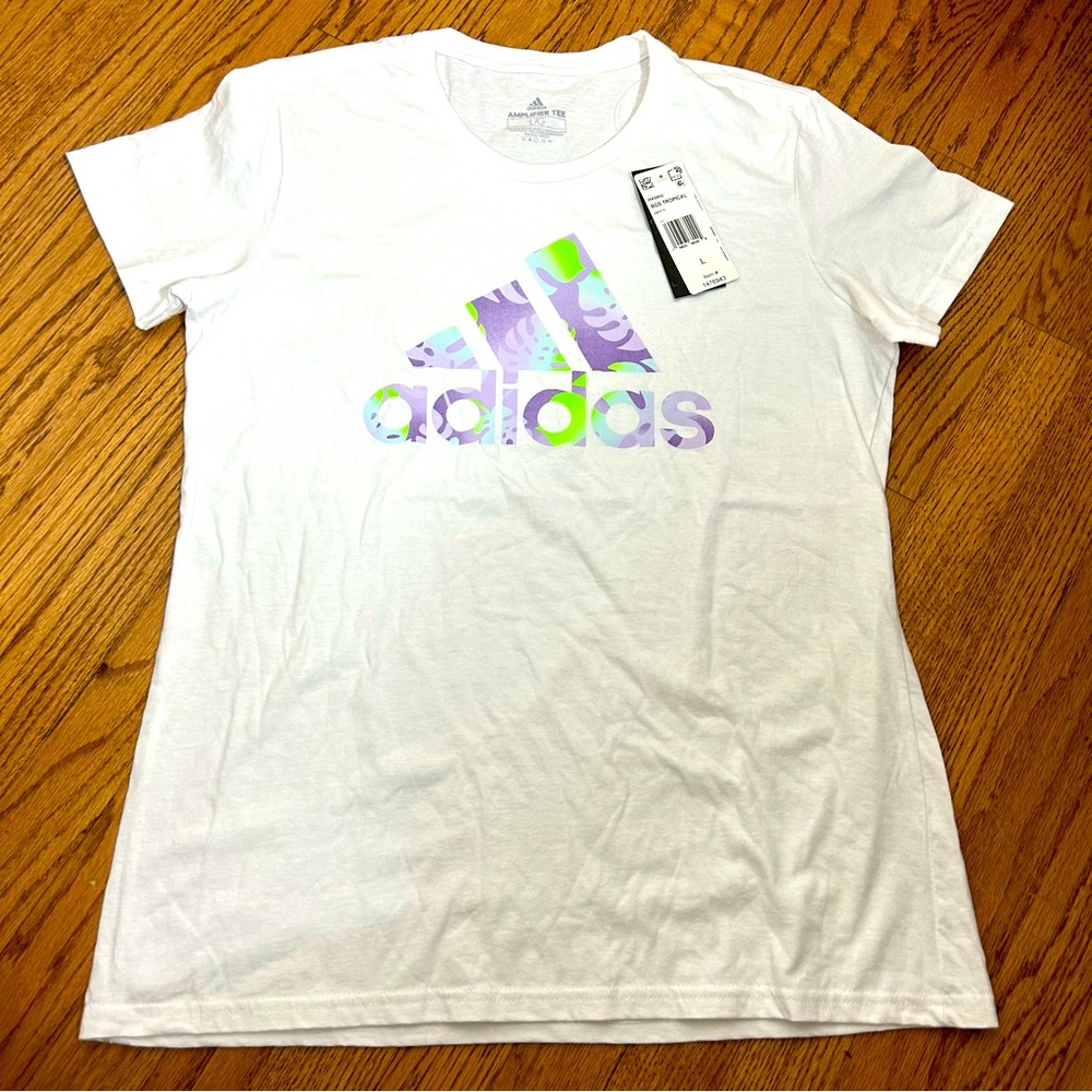 Adidas | BOS Tropical Logo Tee